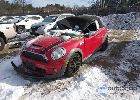 2010 Mini Cooper S from USA, damaged, VIN WMWMS3C5XATY51384